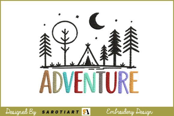 Adventure Camping Embroidery Design Review