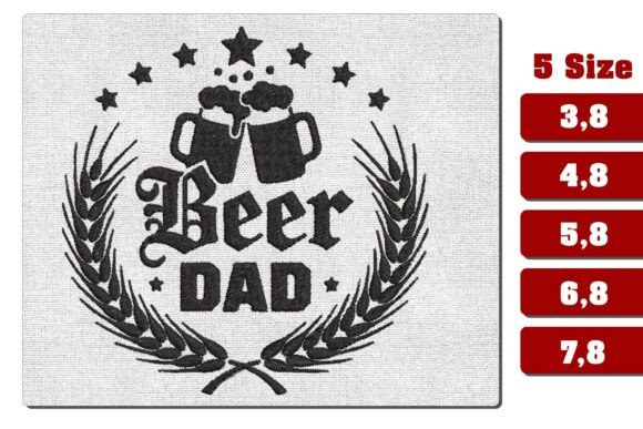 Beer Dad Machine Embroidery Design File Review