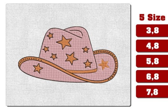 Cowboy Hat with Stars Embroidery File Review