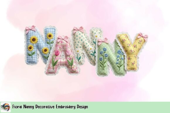 Floral Nanny Decorative Embroidery Design Review