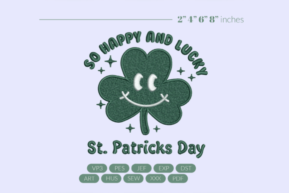 Happy Lucky Clover Embroidery Design Review