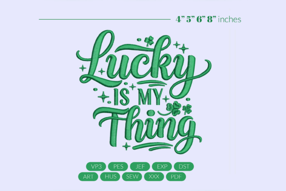 Lucky is My Thing Embroidery Review