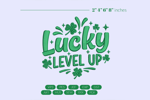 Lucky Level Up Embroidery: A Designer's Review