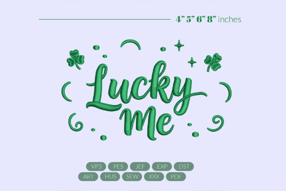 Lucky Me Embroidery Design Review for Etsy Sellers