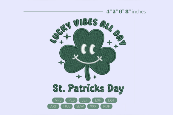Lucky Vibes St Patrick s Embroidery Review