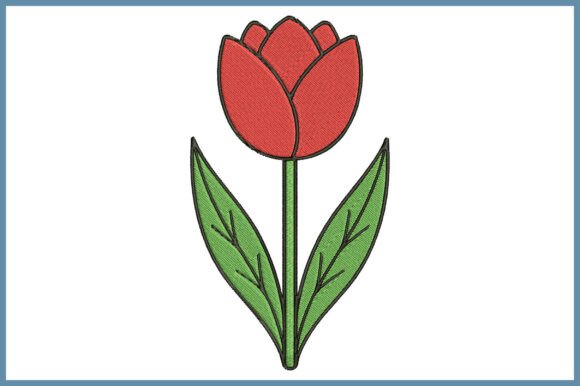 Red Tulip Embroidery Design Review