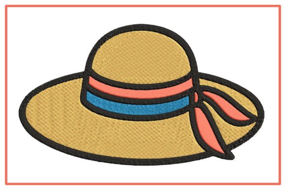 Summer Straw Hat Embroidery Design Review