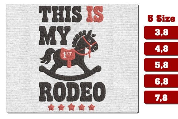This is My Rodeo Embroidery Design Review